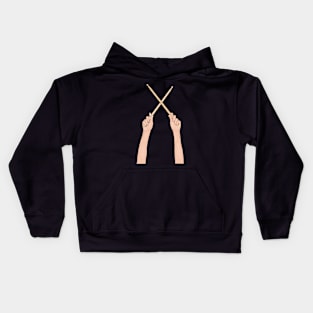 Drumstick Rock Kids Hoodie